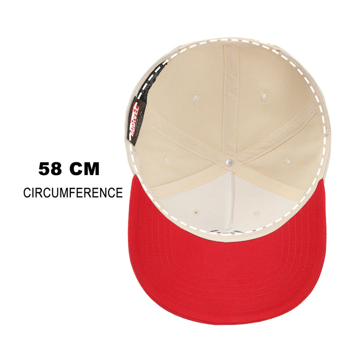 Marvel Spider-Man Spider Logo White &amp; Red Snapback Hat