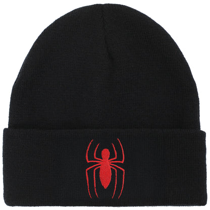 Spider-Man Logo Knit Cuff Beanie