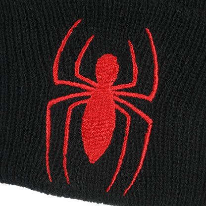 Spider-Man Logo Knit Cuff Beanie