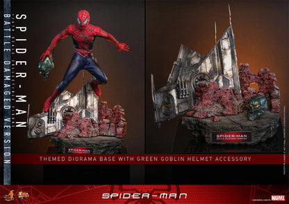 *Pre-Order* Spider-Man (Battle Damaged Version) Marvel Sixth Scale Figure by Hot Toys