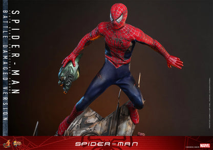 *Pre-Order* Spider-Man (Battle Damaged Version) Marvel Sixth Scale Figure by Hot Toys