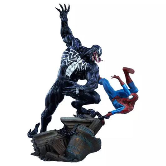 Spider-Man vs Venom Maquette Statue by Sideshow Collectibles
