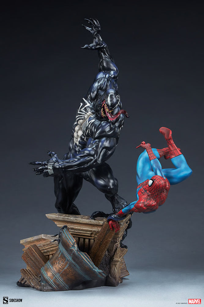 Spider-Man vs Venom Maquette Statue by Sideshow Collectibles
