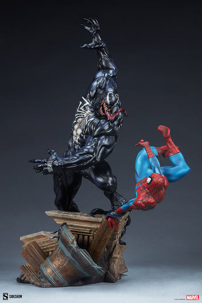 Spider-Man vs Venom Maquette Statue by Sideshow Collectibles