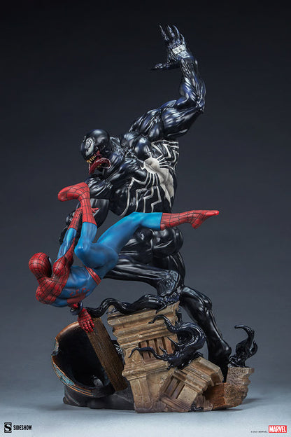 Spider-Man vs Venom Maquette Statue by Sideshow Collectibles