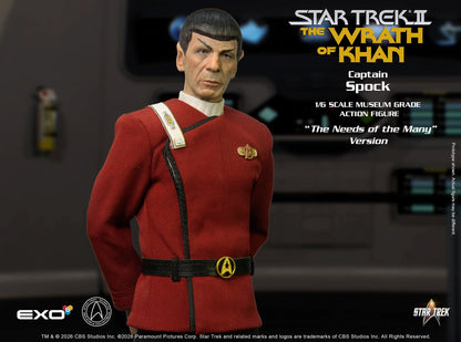 *Pre-Order* Star Trek Captain Spock (Needs of the Many Version) Sixth Scale Figure by EXO-6