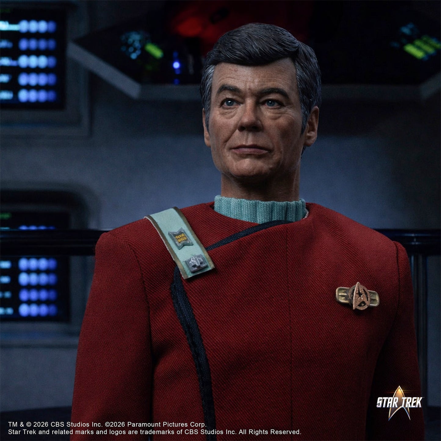 *Pre-Order* Star Trek Dr. Leonard McCoy (Kobayashi Maru Version) Sixth Scale Figure by EXO-6