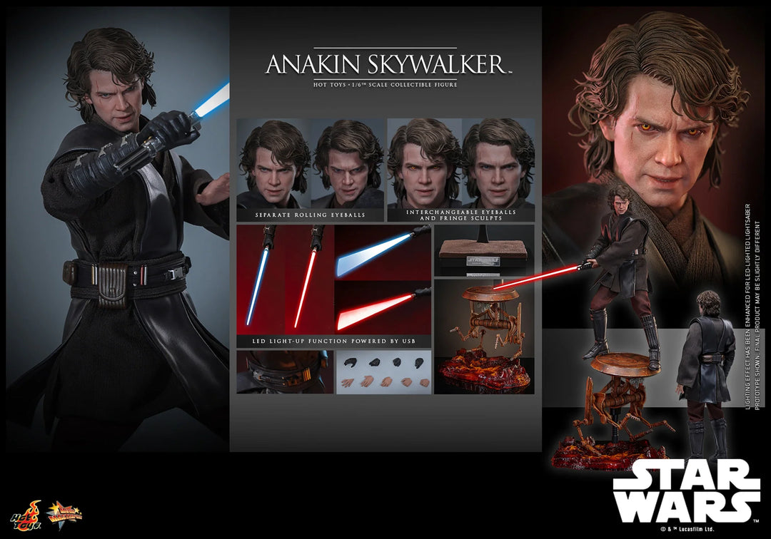 *Pre-Order* Star Wars Anakin Skywalker™ Sixth Scale Figure by Hot Toys