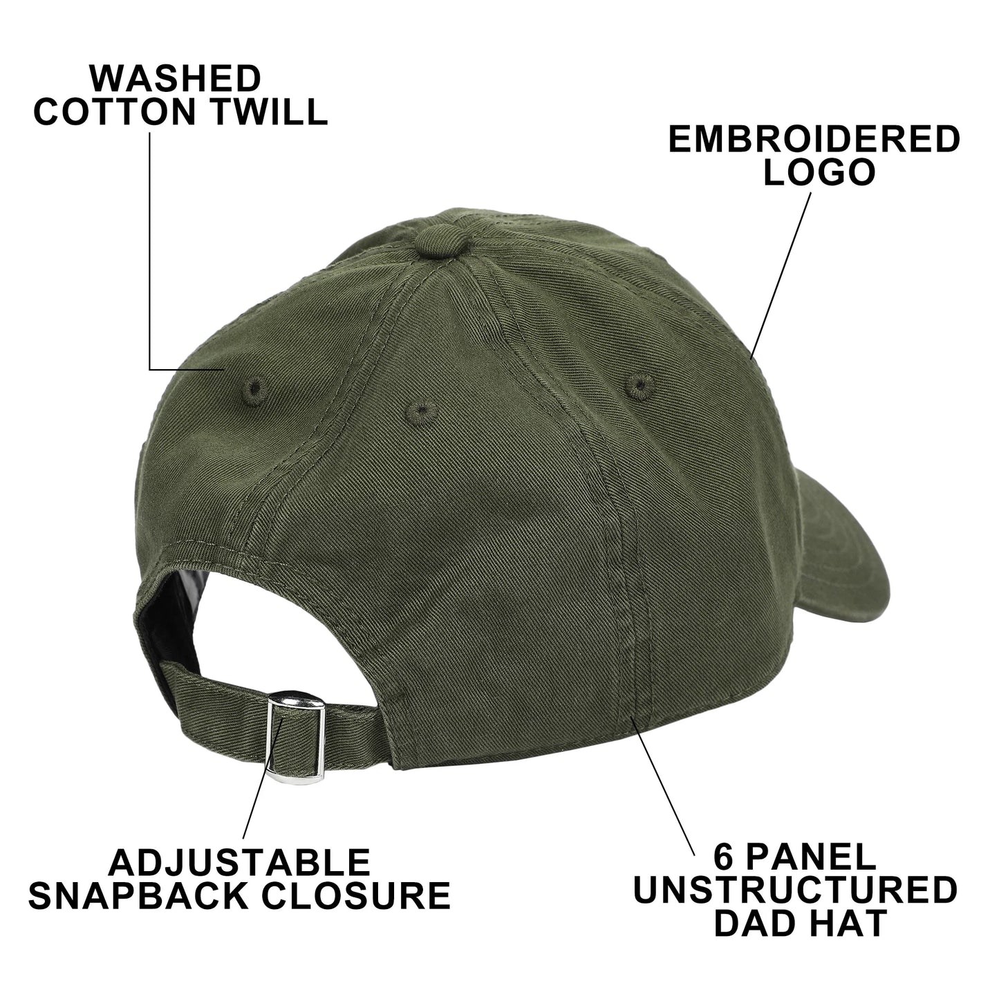 Star Wars Boba Fett's Mandalorian Logo Washed Cotton Twill Dad Cap