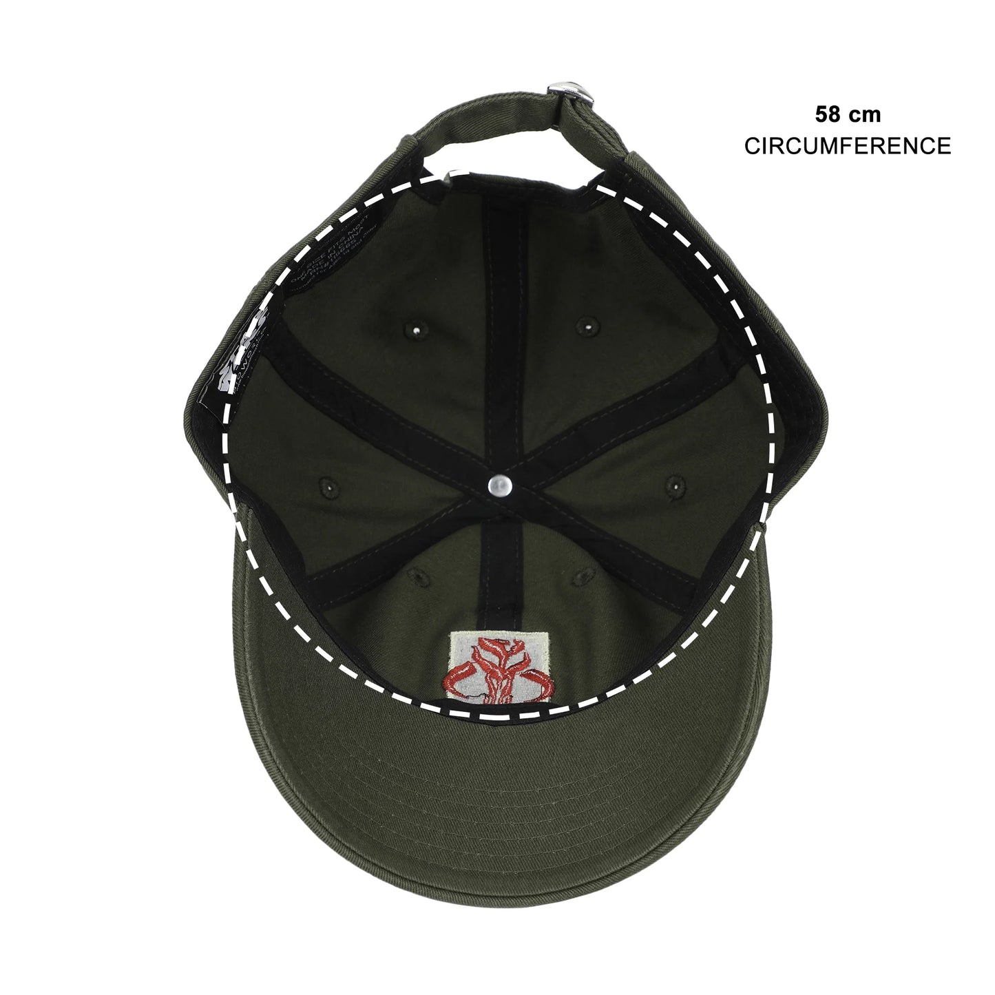 Star Wars Boba Fett's Mandalorian Logo Washed Cotton Twill Dad Cap