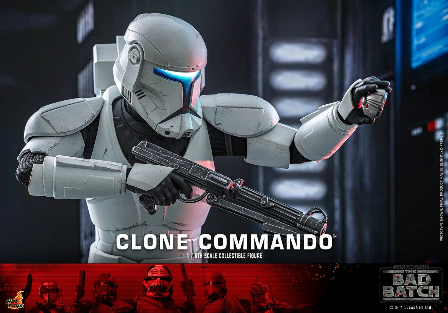 Star Wars Clone Commando Sixth Scale Figure by Hot Toys