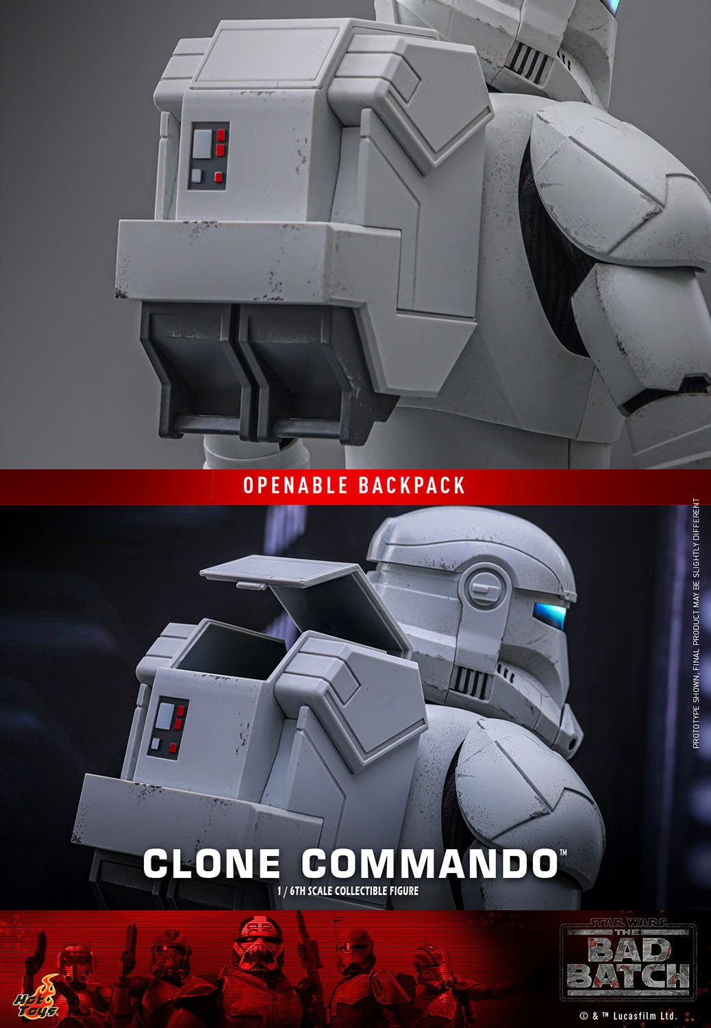 Star Wars Clone Commando Sixth Scale Figure by Hot Toys