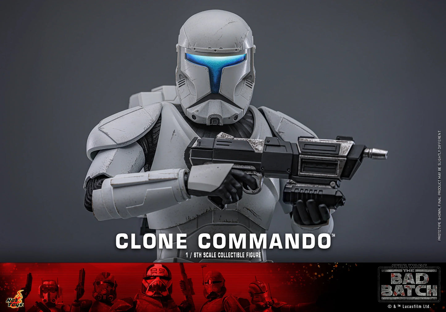 Star Wars Clone Commando Sixth Scale Figure by Hot Toys