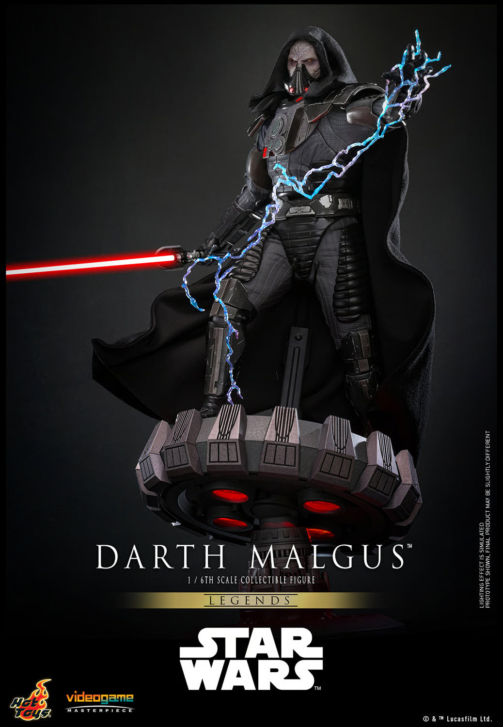 *Pre-Order* Star Wars Darth Malgus™ Sixth Scale Figure by Hot Toys
