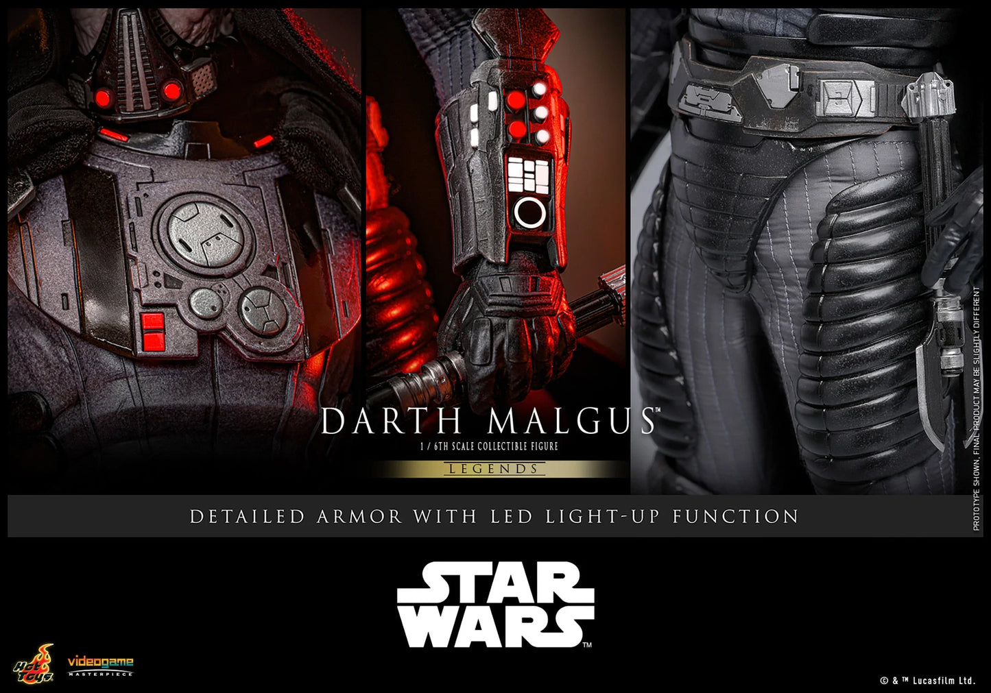 *Pre-Order* Star Wars Darth Malgus™ Sixth Scale Figure by Hot Toys