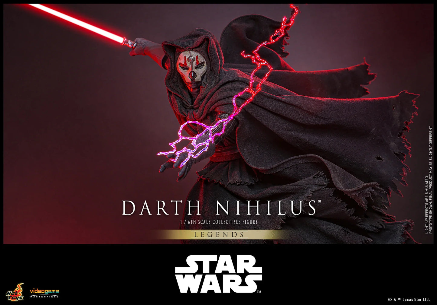 *Pre-Order* Star Wars Darth Nihilus™ Sixth Scale Figure by Hot Toys