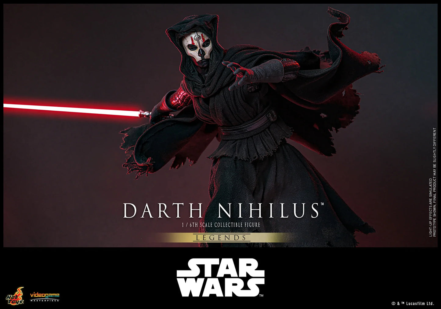 *Pre-Order* Star Wars Darth Nihilus™ Sixth Scale Figure by Hot Toys