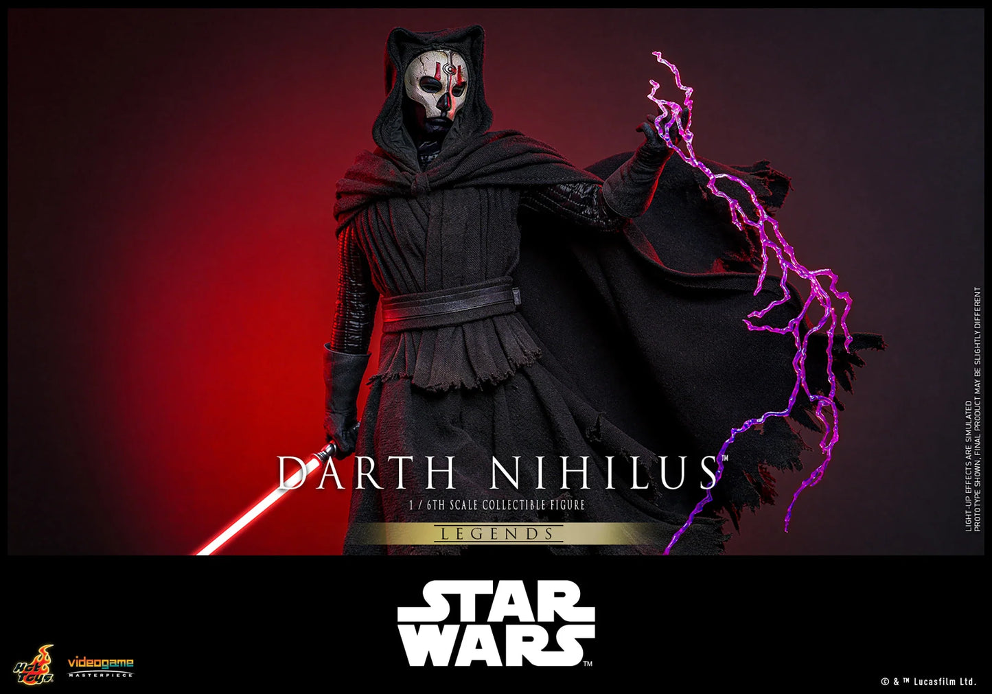 *Pre-Order* Star Wars Darth Nihilus™ Sixth Scale Figure by Hot Toys