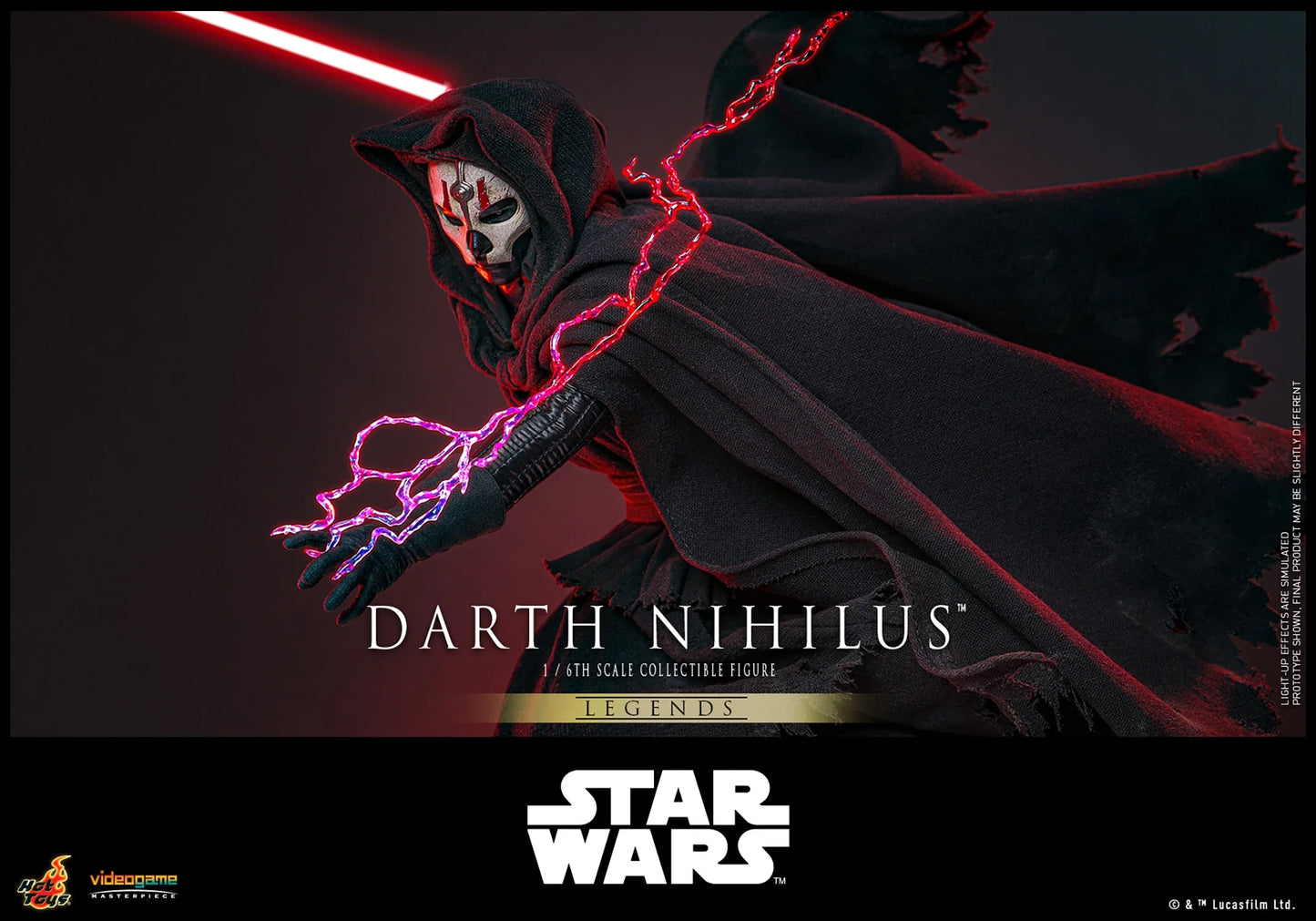 *Pre-Order* Star Wars Darth Nihilus™ Sixth Scale Figure by Hot Toys