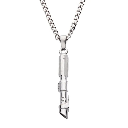 Star Wars Darth Vader Lightsaber Handle Pendant Necklace