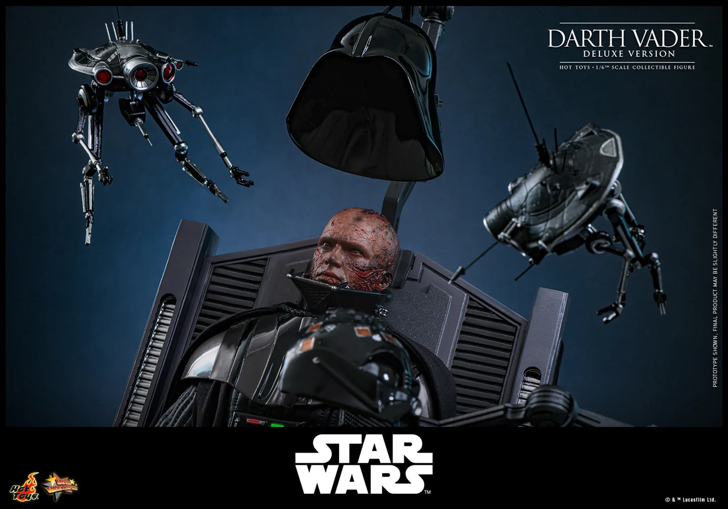 *Pre-Order* Star Wars Darth Vader (Deluxe Version) Sixth Scale Figure by Hot Toys
