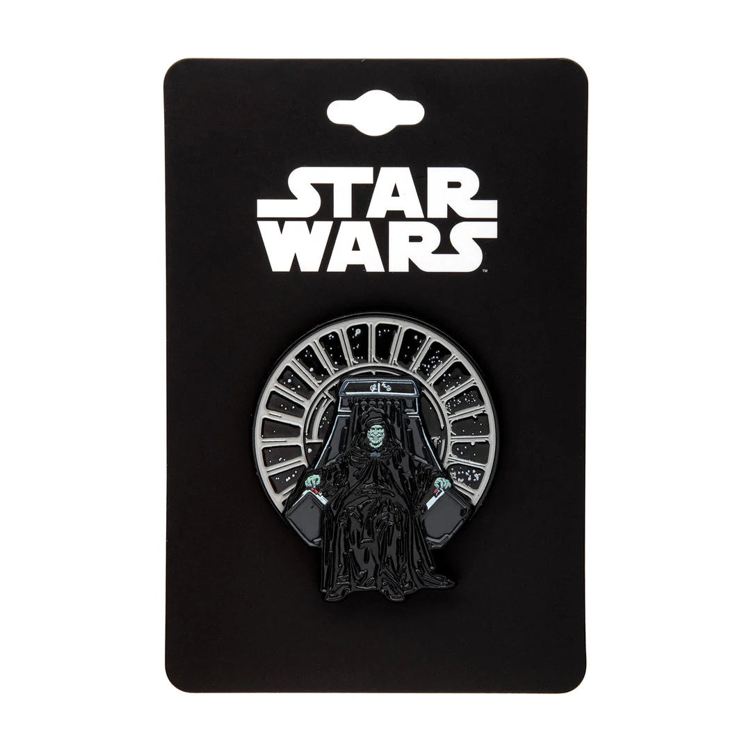 Star Wars Emperor Palpatine on Throne Spinning Pin