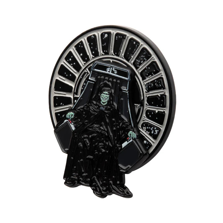Star Wars Emperor Palpatine on Throne Spinning Pin