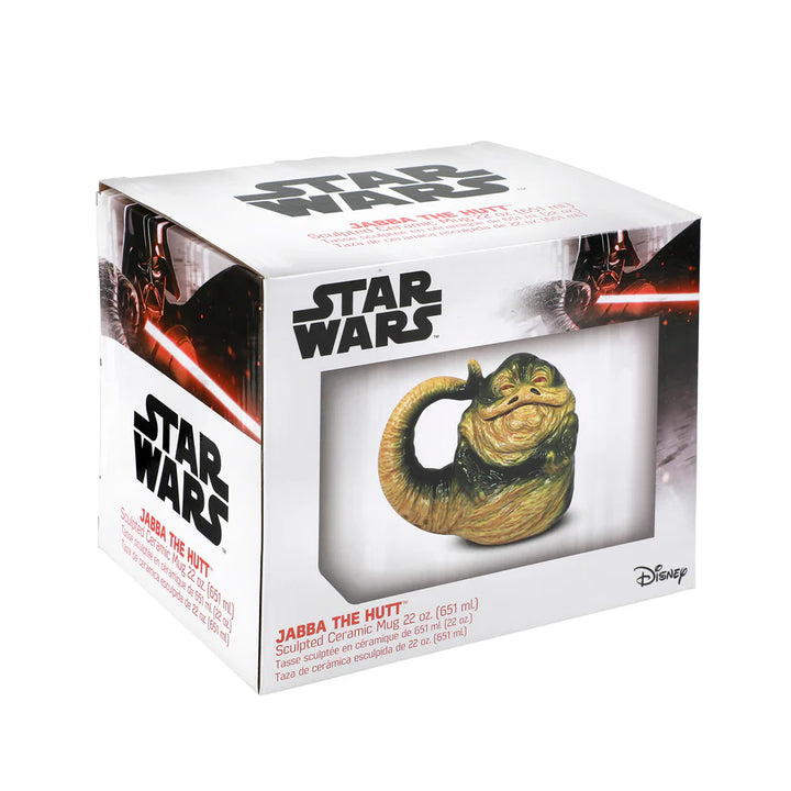 Jabba the Hut Star Wars Sculpted Ceramic Mug