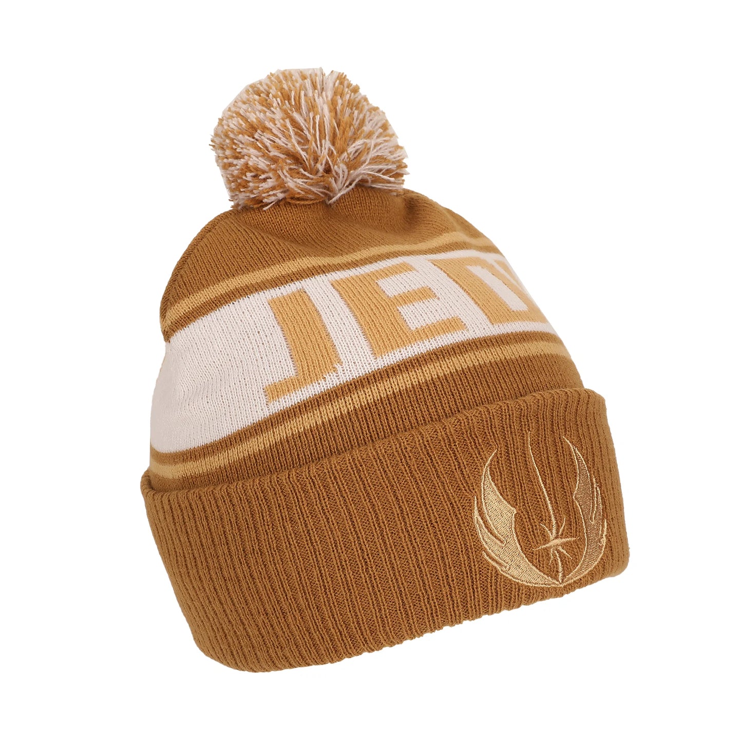Star Wars Jedi Order Brown Cuff Pom Beanie