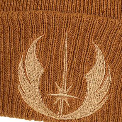 Star Wars Jedi Order Brown Cuff Pom Beanie