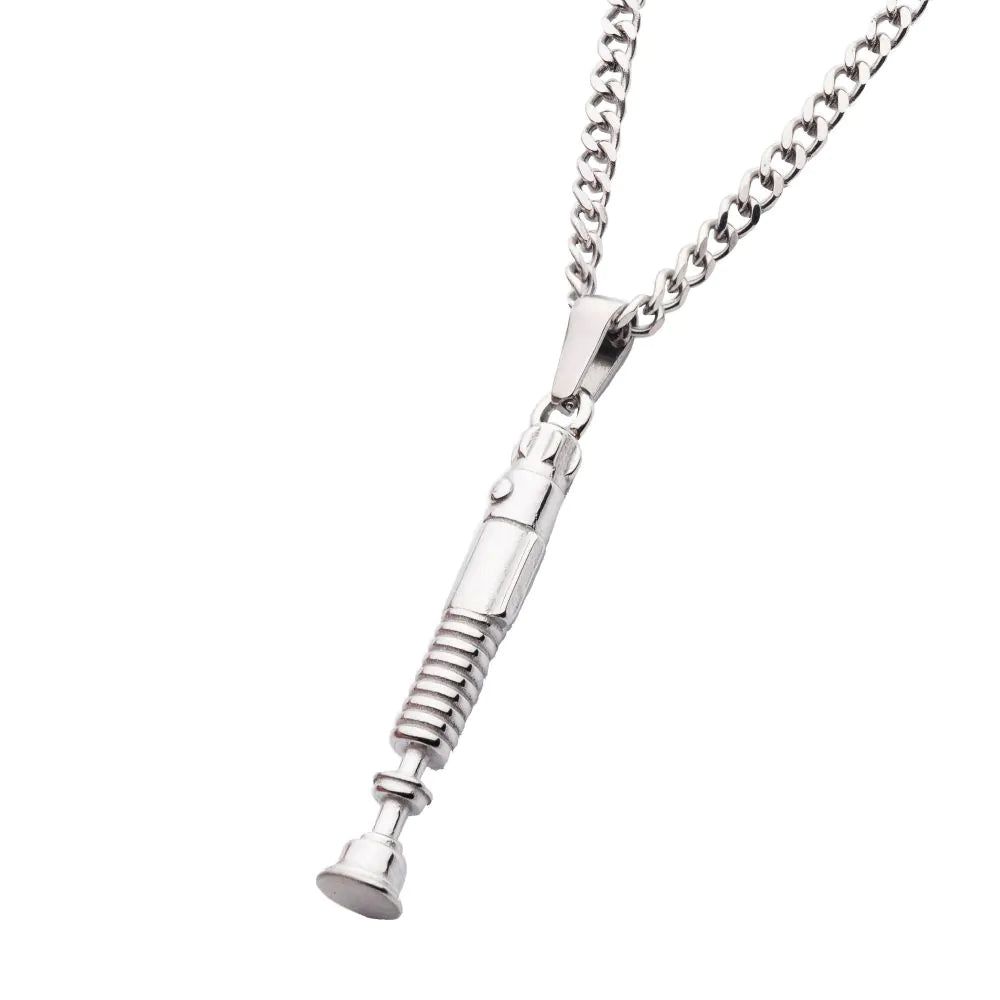 Star Wars Obi-Wan Kenobi Lightsaber Handle Pendant Necklace