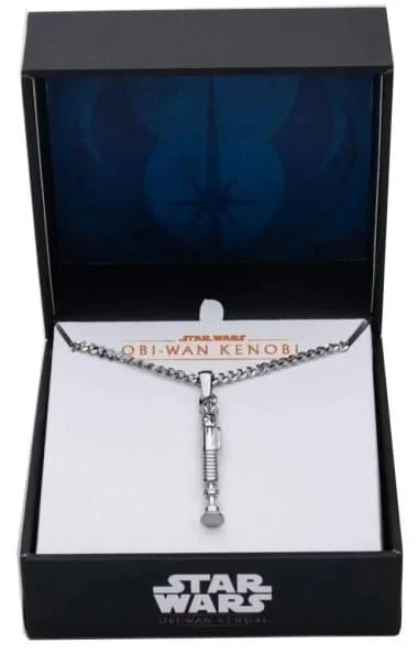 Star Wars Obi-Wan Kenobi Lightsaber Handle Pendant Necklace