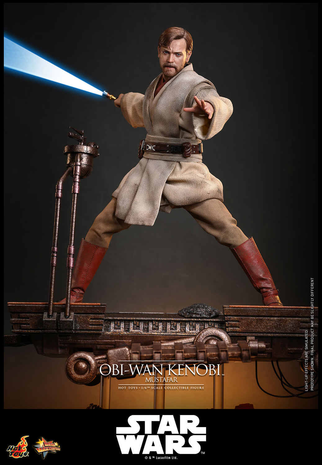 *Pre-Order* Star Wars Obi-Wan Kenobi™ (Mustafar) Sixth Scale Figure by Hot Toys