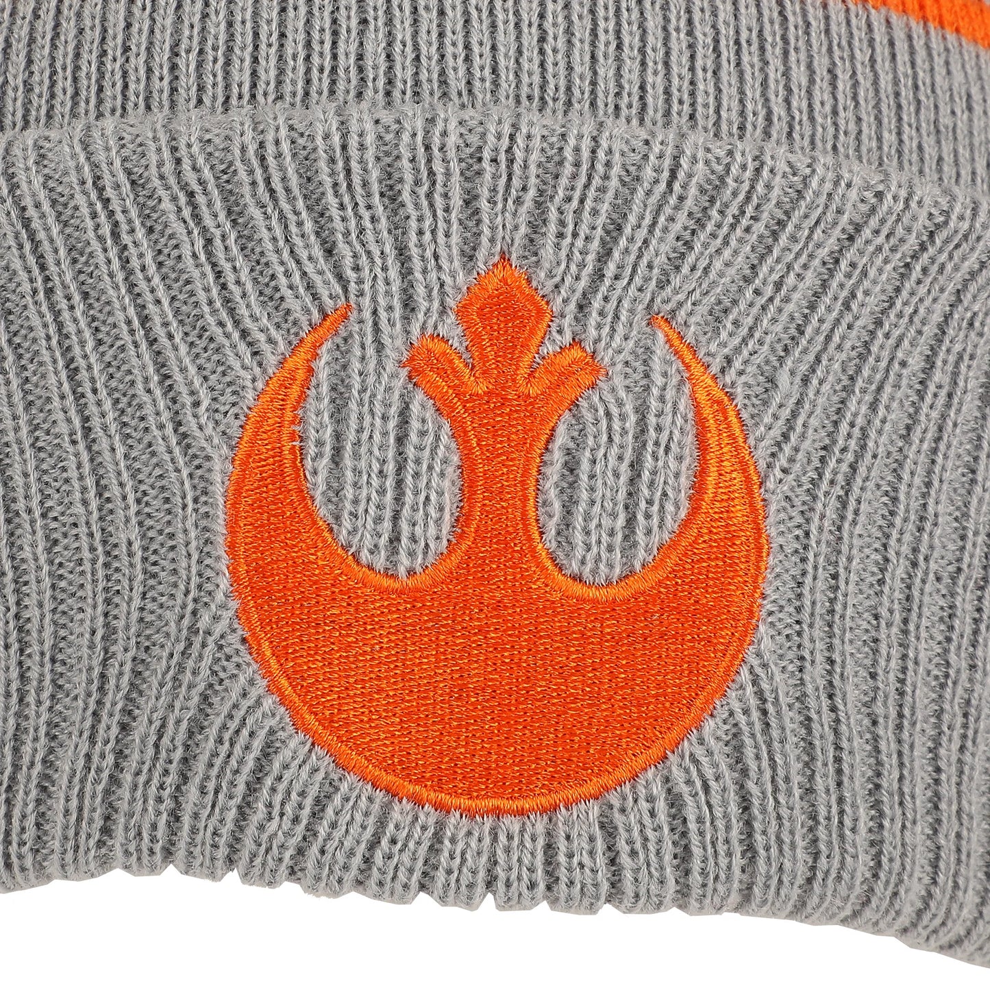 Star Wars Rebels Gray Cuff Pom Beanie