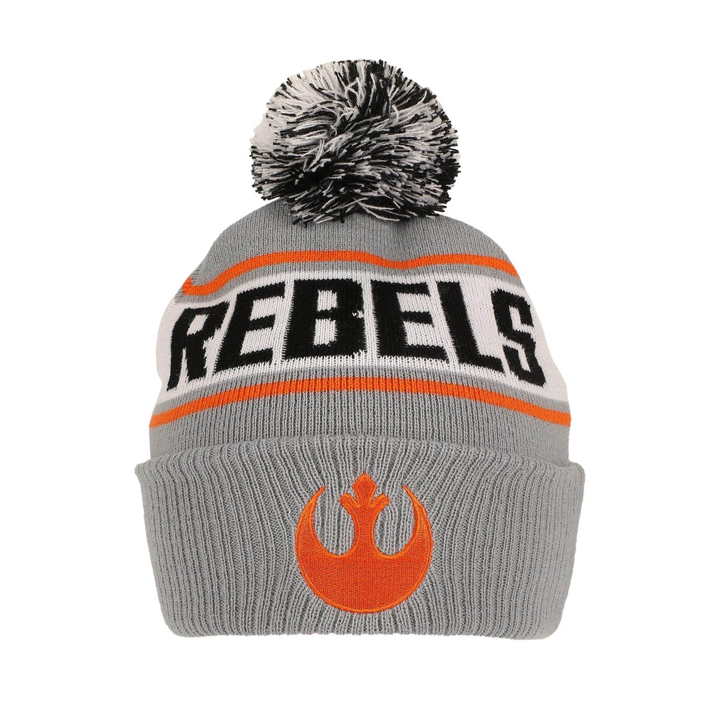 Star Wars Rebels Gray Cuff Pom Beanie