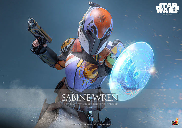 Sabine Wren Star Wars Rebels Sixth Scale Figure by Hot Toys