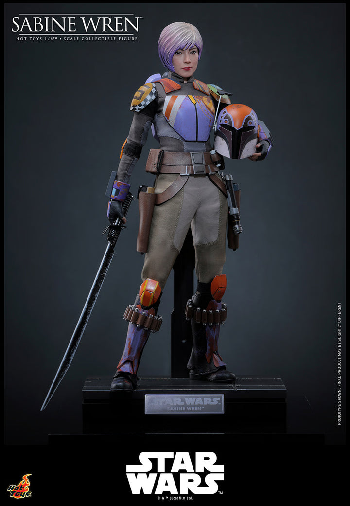 Sabine Wren Star Wars Rebels Sixth Scale Figure by Hot Toys
