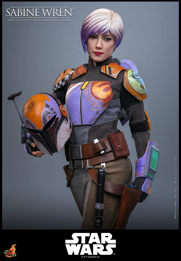 Sabine Wren Star Wars Rebels Sixth Scale Figure by Hot Toys