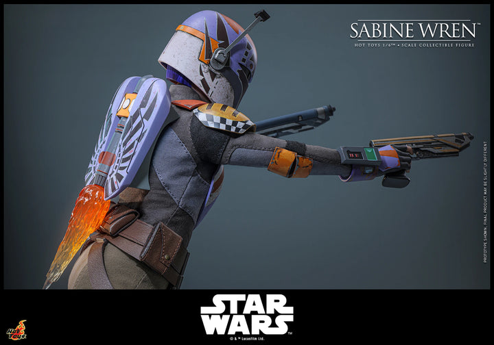 Sabine Wren Star Wars Rebels Sixth Scale Figure by Hot Toys