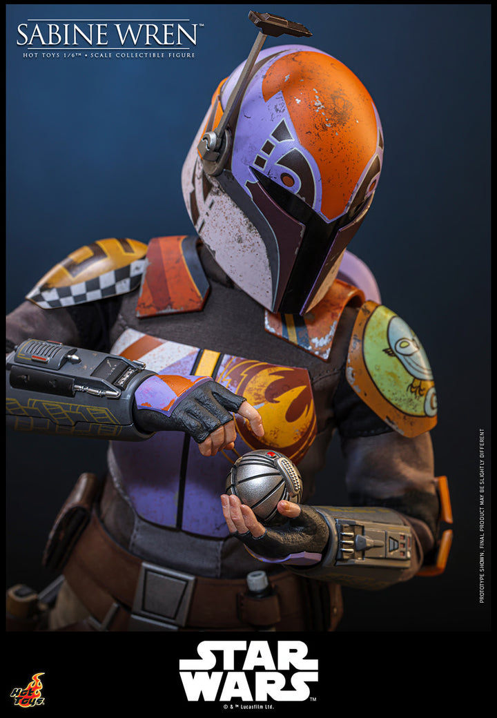 Sabine Wren Star Wars Rebels Sixth Scale Figure by Hot Toys