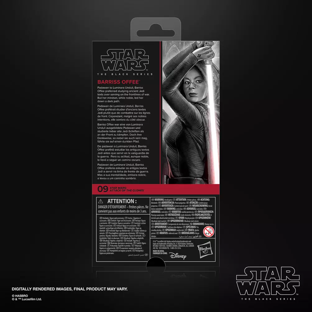 Star Wars The Black Series Barriss Offee 6" Action Figure