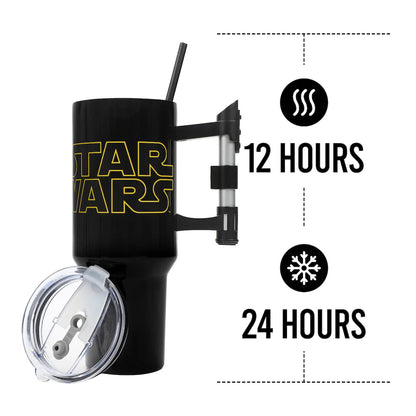 Star Wars 40 oz Insulated Tumbler Mug with Lightsaber Handle
