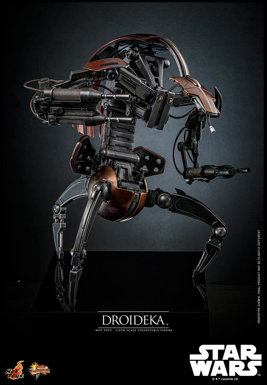 Star Wars Droideka Sixth Scale Figure by Hot Toys