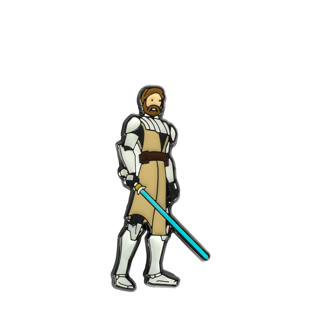 Star Wars Obi Wan Kenobi Enamel Pin 3 Pin Pack