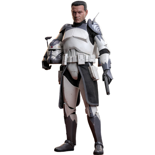 Star Wars The Clone Wars Clone Commander Wolffe Sixth Scale Figure by Hot Toys