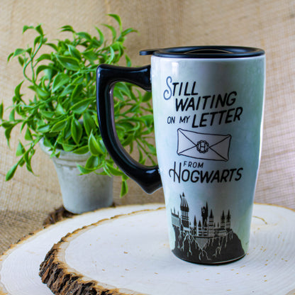 Hogwarts Letter Harry Potter Ceramic Travel Mug