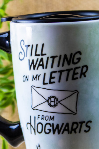 Hogwarts Letter Harry Potter Ceramic Travel Mug