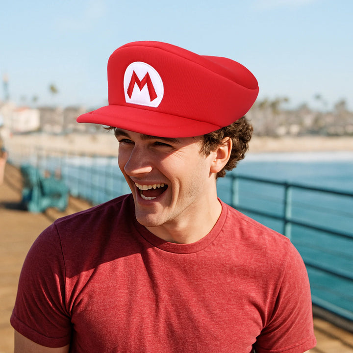 Super Mario Bros Mario Cosplay Hat