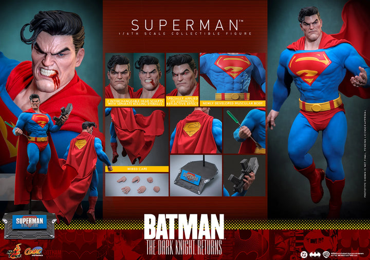 *Pre-Order* Superman (Batman: The Dark Knight Returns) Sixth Scale Figure by Hot Toys