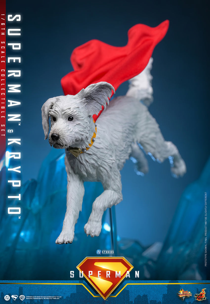 Superman & Krypto DC Comics Superman 2025 Sixth Scale Figure by Hot Toys